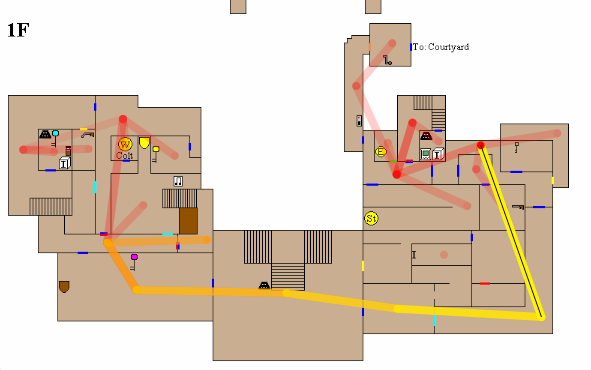 resident evil spencer mansion map